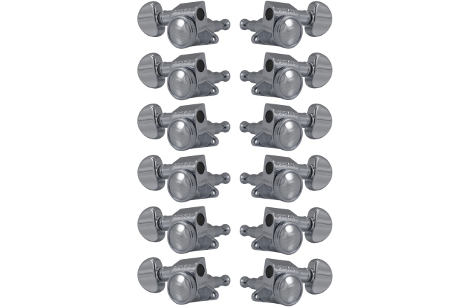 Set cheițe chitară Grover  505C12 Mini Roto-Grip 12-String Chrome