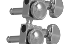 Set cheițe chitară Grover 505FVC Roto-Grip Locking Rotomatics 6-in-Line Left Side Chrome