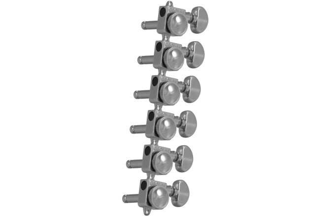 Set cheițe chitară Grover 505FVC Roto-Grip Locking Rotomatics 6-in-Line Left Side Chrome