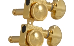 Set cheițe chitară Grover  505FVG Roto-Grip Locking 6-in-Line Left Side Gold