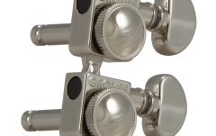 Set cheițe chitară Grover 505FVN Roto-Grip Locking 6-in-Line Left Side Nickel