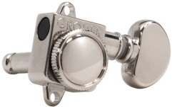 Set cheițe chitară Grover 505FVN Roto-Grip Locking 6-in-Line Left Side Nickel