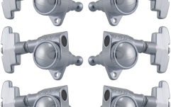 Set cheițe chitară Grover 509C Roto-Grip Locking Super 3 + 3 Chrome