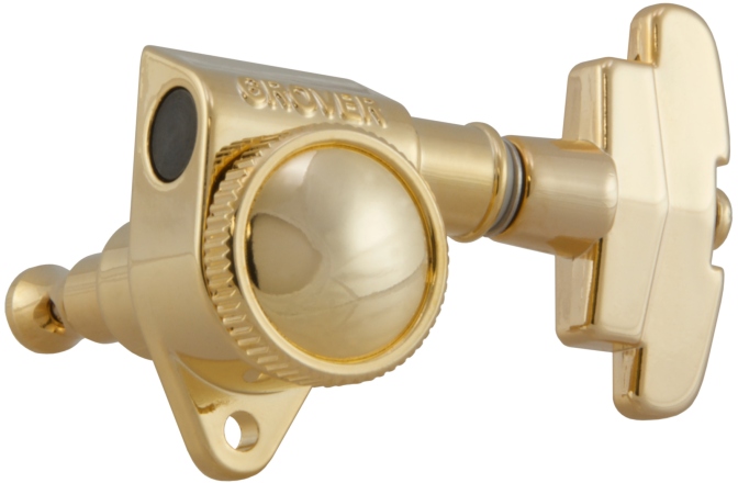 Set cheițe chitară Grover 509G Roto-Grip Locking Super Rotomatics 3 + 3 Gold