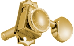 Set cheițe chitară Grover 533G Vintage Locking Rotomatics 3 + 3 Gold