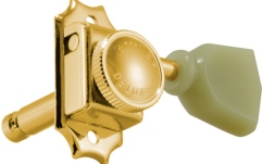 Set cheițe chitară Grover 533GK Vintage Locking Rotomatics 3 + 3 Gold