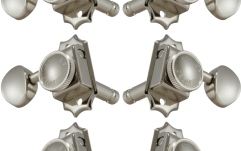 Set cheițe chitară Grover 533N Vintage Locking Rotomatic 3 + 3 Nickel