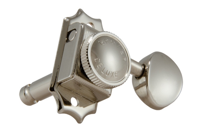 Set cheițe chitară Grover 533N Vintage Locking Rotomatic 3 + 3 Nickel
