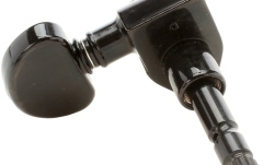 Set cheițe chitară Grover  602B Tip Lock Locking Rotomatics 3 + 3 - Black