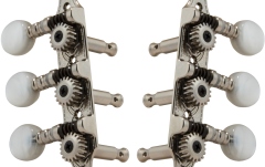 Set cheițe chitară Grover 608N Sta-Tite Mini Pegs Set 3 + 3 Nickel