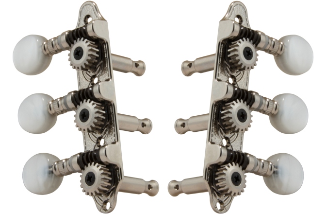 Set cheițe chitară Grover 608N Sta-Tite Mini Pegs Set 3 + 3 Nickel