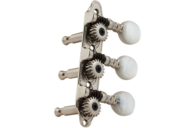 Set cheițe chitară Grover 608N Sta-Tite Mini Pegs Set 3 + 3 Nickel