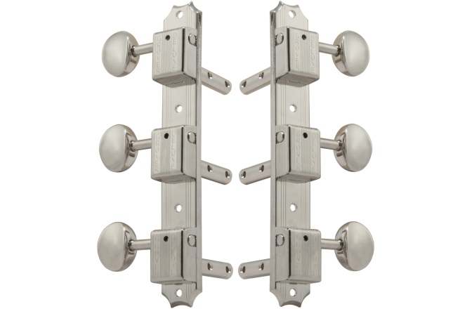Set cheițe chitară Grover H138N Vintage Deluxe Horizontal 3 + 3 Nickel
