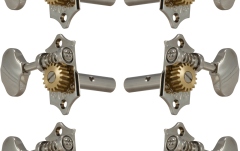 Set cheițe chitară Grover H97-18N Original Sta-Tite Horizontal 3 + 3 Nickel