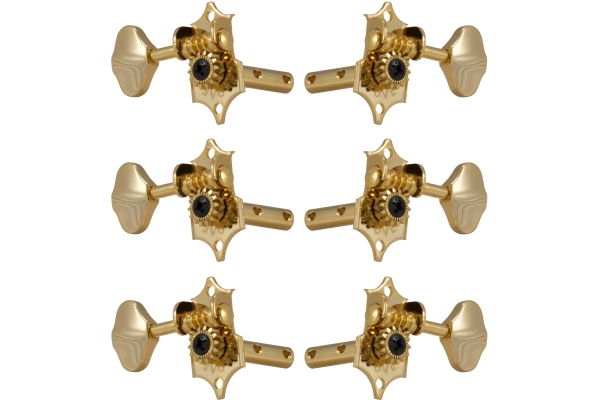H97G Original Sta-Tite Machine Head Horizontal 3 + 3 Gold