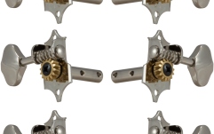 Set cheițe chitară Grover H97N Original Sta-Tite Machine Head Horizontal 3 + 3 Nickel