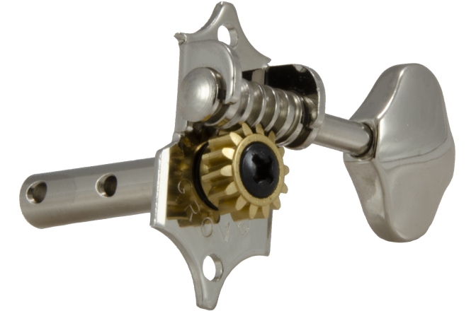 Set cheițe chitară Grover H97N Original Sta-Tite Machine Head Horizontal 3 + 3 Nickel
