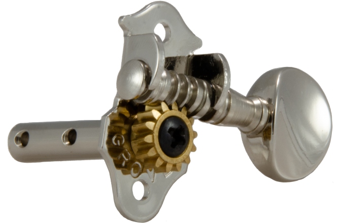 Set cheițe chitară Grover H98N Sta-Tite Machine Head Horizontal 3 + 3 Nickel