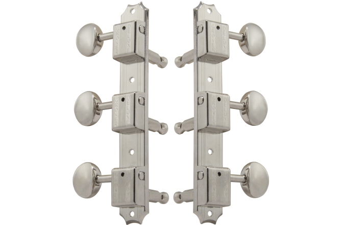 Set cheițe chitară Grover V138N Vintage Deluxe 3 + 3 Nickel