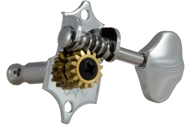 Set cheițe chitară Grover V97C Original Sta-Tite Machine Head Vertical 3 + 3 Chrome