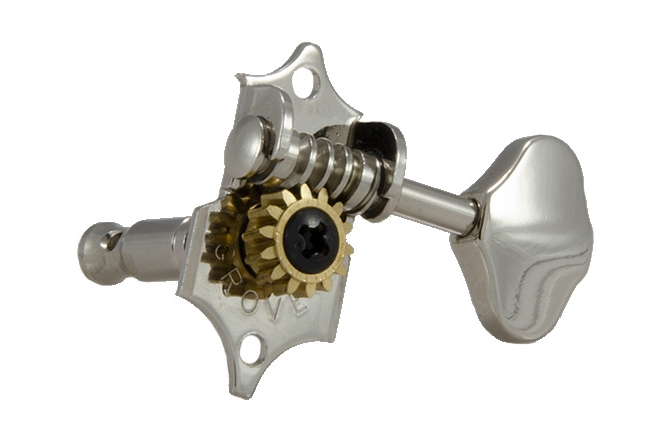 Set cheițe chitară Grover V97N Original Sta-Tite Machine Head Vertical 3 + 3 Nickel