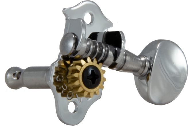 Set cheițe chitară Grover V98C Sta-Tite Machine Head Vertical 3 + 3 - Chrome