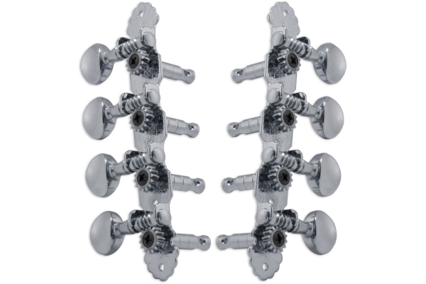 304C Sta-Tite Mandolin Machines 4 + 4 Chrome 304C Sta-Tite Mandolin Machines 4 + 4 Chrome