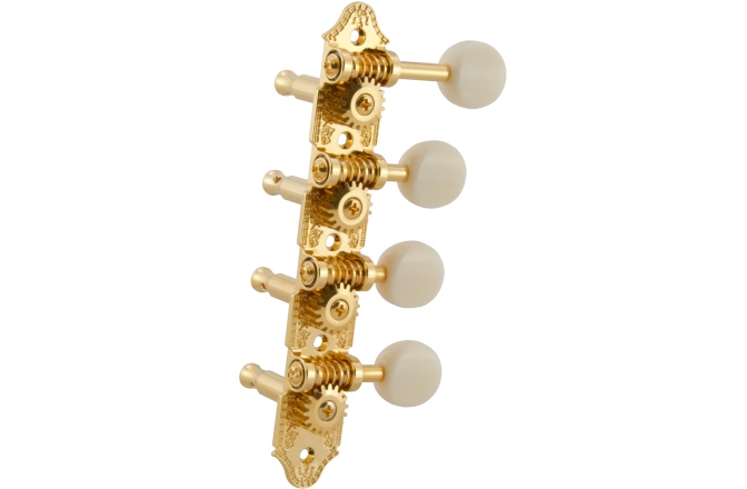 Set cheițe mandolină Grover 409FGW Professional Mandolin Standard "F"-Style Gold