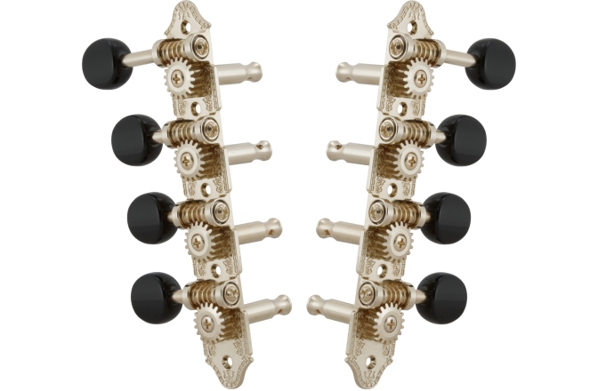 Set cheițe Mandolină Grover 409FNB Professional Mandolin Standard "F"-Style 4 + 4 Nickel