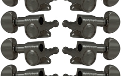Set cheițe Ukulele Grover 205BN12 Mini Rotomatics 12-String Black Nickel