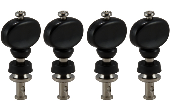 Set cheițe Ukulele Grover 2B Champion Ukulele Pegs Nickel