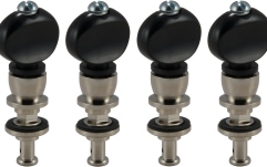 Set cheițe Ukulele Grover  85B Champion Ukulele Pegs Nickel