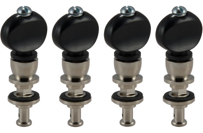 Set cheițe Ukulele Grover  85B Champion Ukulele Pegs Nickel