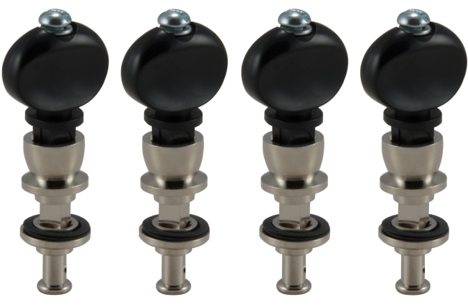 Set cheițe Ukulele Grover 88B Champion Baritone Ukulele/ Tenor Guitar Pegs Nickel