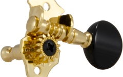 Set cheițe Ukulele Grover 9GB Sta-Tite Geared Ukulele Pegs Gold