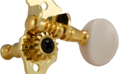 Set cheițe Ukulele Grover  9GW Sta-Tite Ukulele Pegs Gold