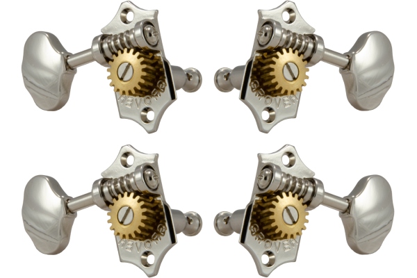 U99-18N Sta-Tite Geared Ukulele Pegs Nickel U99-18N Sta-Tite Geared Ukulele Pegs Nickel