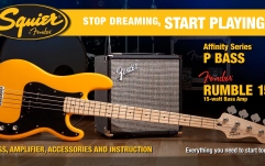 Set chitara bas Fender Squier Affinity P Bass / Rumble 15 v3