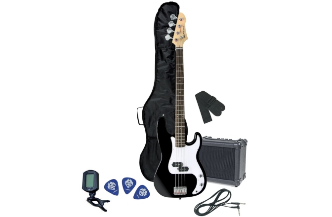 Set chitară bass VGS RCB-100 Bass Pack Black
