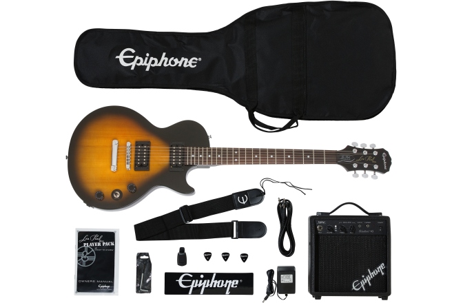 Set chitară electrică Epiphone Les Paul Player Pack VS