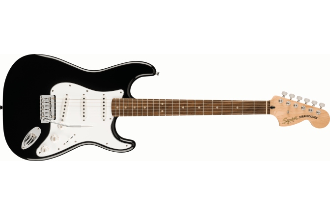 Set Chitară Electrică Fender Squier Affinity Series Stratocaster Mustang Micro Pack Laurel FB