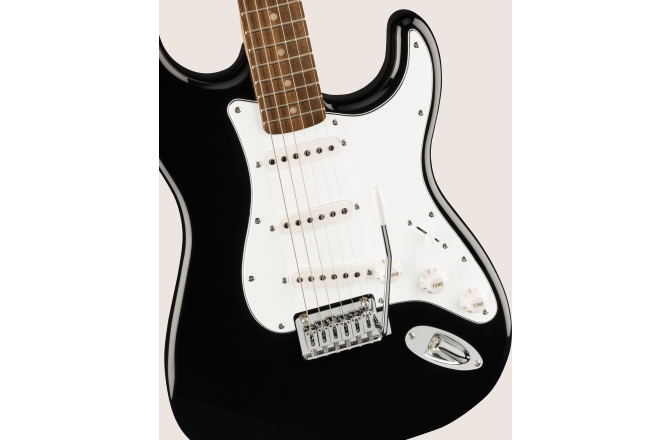 Set Chitară Electrică Fender Squier Affinity Series Stratocaster Mustang Micro Pack Laurel FB