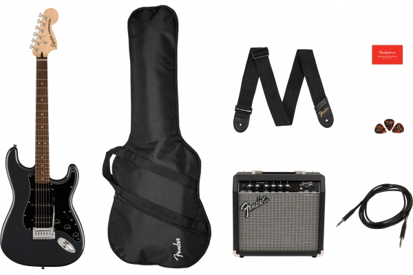 Affinity Stratocaster HSS Pack - Charcoal Frost Metallic