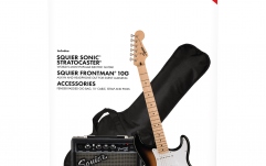 Set Chitară Electrică Fender Squier Sonic Stratocaster Pack 2-Color Sunburst