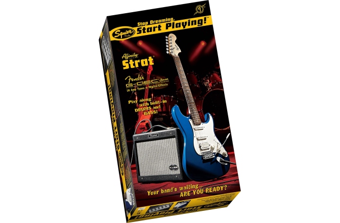 Set chitara electrica Fender Squier Strat HSS & G-Dec Jr.