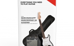 Set chitară electrică Fender Squier Stratocaster Pack - Black