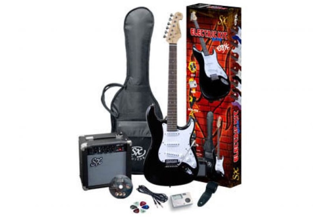 Set  chitara electrica Valencia EG 1k