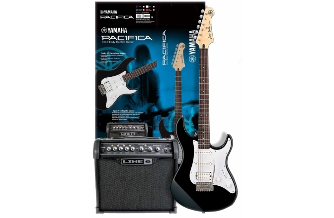 Set chitara electrica Yamaha Pacifica 012 & Spider 15 Pack