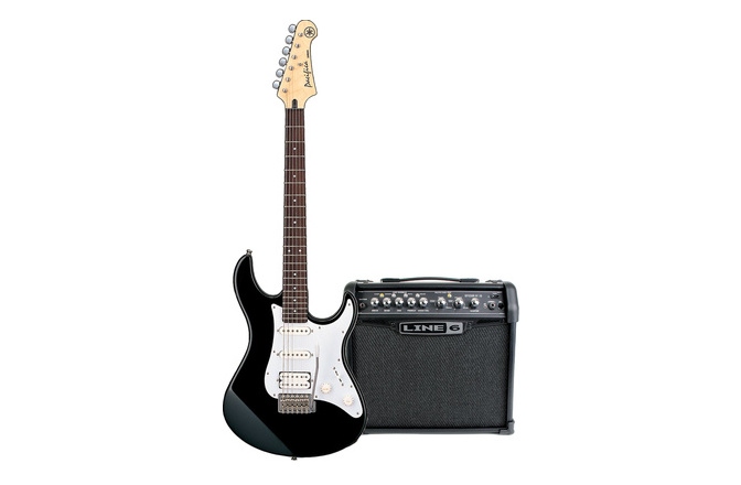 Set chitara electrica Yamaha Pacifica 012 & Spider 15 Pack