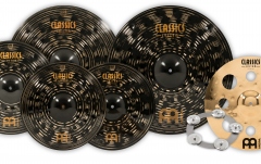 Set cinele Meinl Classics Custom Dark Set 4 pcs. + Ching Ring